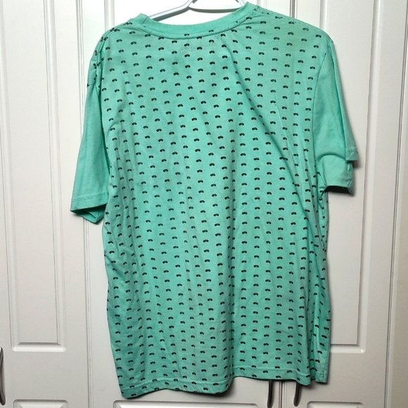 Unique T-Shirt with bicycle pattern - Picture 2 of 3
